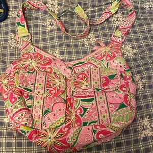 Vera Bradley Light Pink Paisley Purse